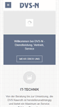 Mobile Screenshot of dvs-n.de